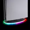Aušinimo stovas SUBSONIC SA5656 PS5 ir PS5 Slim su LED šviesomis, kelių ventiliatorių aušinimu, USB maitinimu