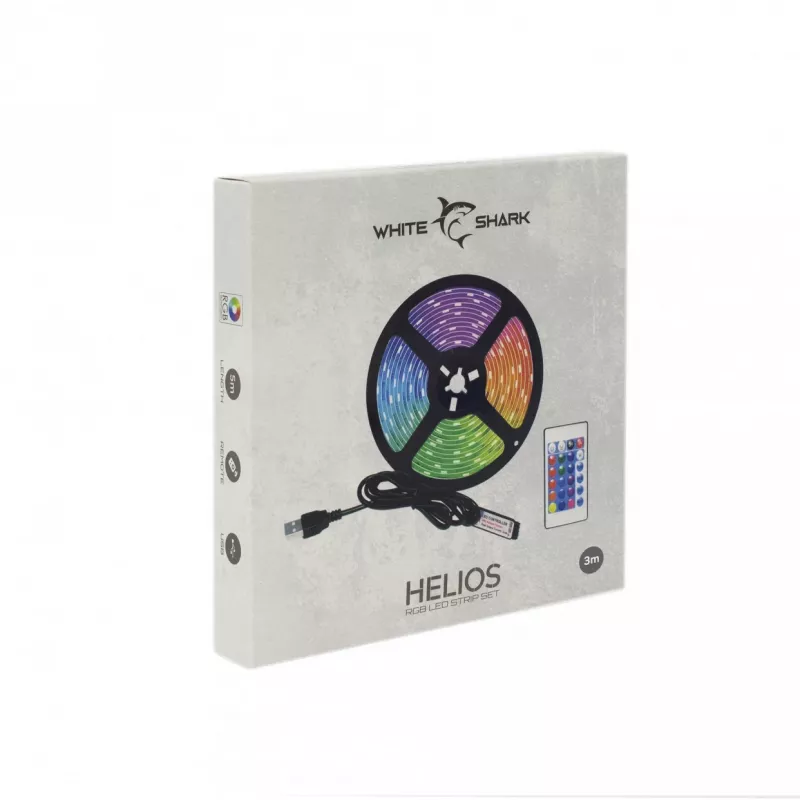 White Shark Helios LED-03 RGB LED juostelės rinkinys 3m