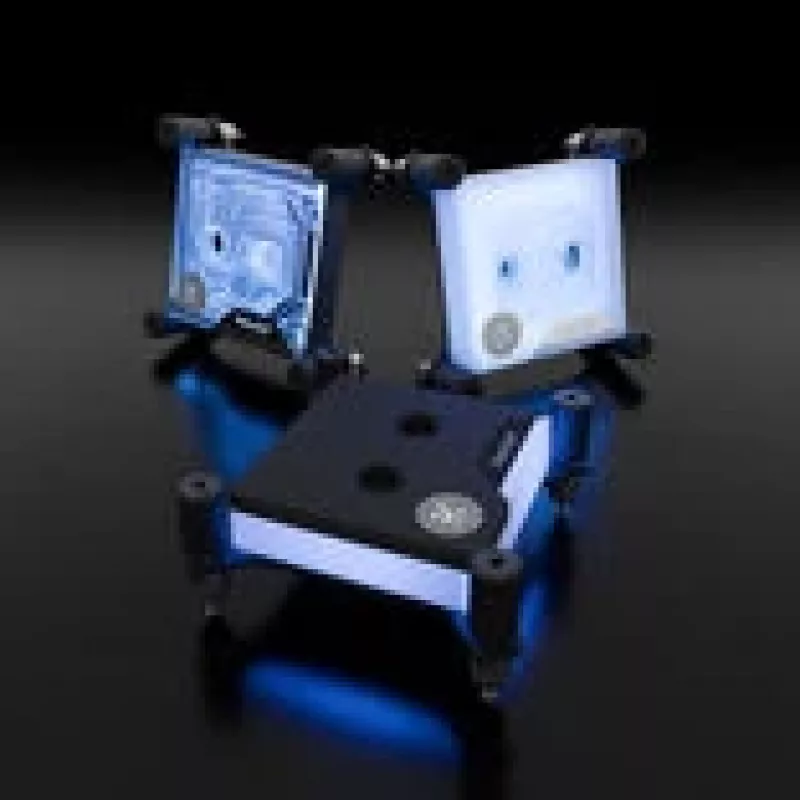 Vandens blokas procesoriui EK-Quantum Velocity³ akrilinis, Intel 1700/1851 ir AMD AM5
