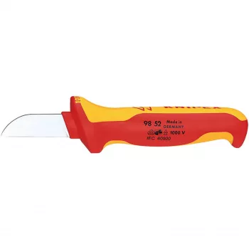 Knipex 98 52 fiksuoto peilio naudojimo peilis Oranžinė, Raudona