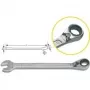 Hazet žandinis reketinis raktas 606 SW 24mm L.333,1mm reversinis, žiedai 15 laipsnių
