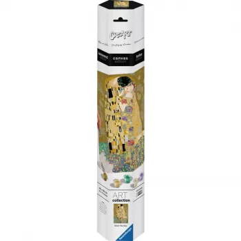 Ravensburger piešimo rinkinys CreArt ART Collection – The Kiss (Klimt) 23916, piešimas pagal skaičius ant drobės