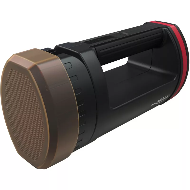 Rankinis žibintuvėlis Ansmann HS20R Pro juodas raudonas LED 10400 mAh