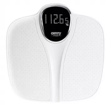 Svarstyklės vonios Camry CR 8171w – skaitmeninės, 180 kg, 50 g tikslumas, KMI matavimas, balta