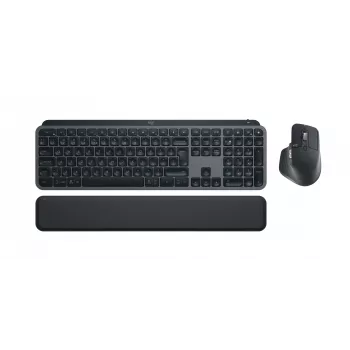 LOGITECH MX Keys S Combo - Graphite (klaviatūra ir pelė, belaidė, Bluetooth)