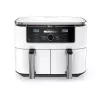 Karšto oro gruzdintuvė Ninja AF400EU Double 9,5 L 2470 W Balta, sukamieji ir liečiamieji valdikliai