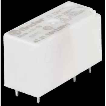 Finder PCB galios relė 12 VDC 400 mW (41.31.9.012.0010)