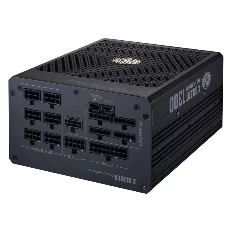 Maitinimo blokas Cooler Master X Silent MAX Platinum 1300W – ATX, 1300W, Platinum efektyvumas