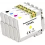 Renkforce rašalo rinkinys, suderinamas su Epson 16XL (C13T163640), juoda, žydra, rausvai violetinė, geltona RF-I-E-16XLBKCMY4PK RF-5718868
