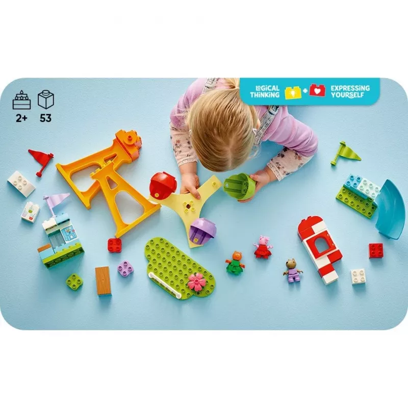 LEGO DUPLO 10453 Linksmasis atrakcionų parkas