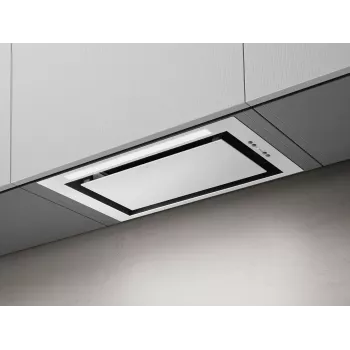 Elica LANE-80-WH 72 cm balta salės tipo gartraukis su 3 greičiais + 1 boosteriu ir LED lempa
