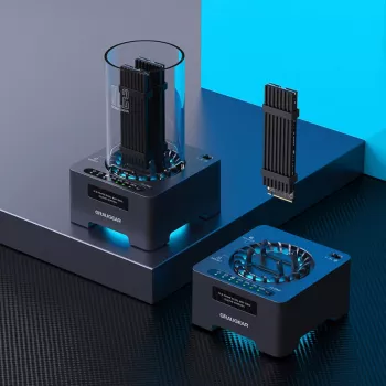 Dokavimo stotelė GrauGear M.2 NVMe SSD Station DM.2 Klone 20Gbit su ventiliatoriumi