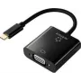 Renkforce RF-4679564 vaizdo kabelio adapteris 0,1 m USB Type-C VGA (D-Sub) juodas