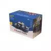 Puodų rinkinys Russell Hobbs Nightfall Stone 3 dalių 16/18/20 cm nelimpanti danga