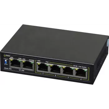 Tinklo jungiklis PULSAR Switch POE Pulsar S64 4 prievadai 2 uplink