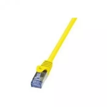 Tinklo laidas LogiLink Cat6a S/FTP RJ-45 2m geltonas