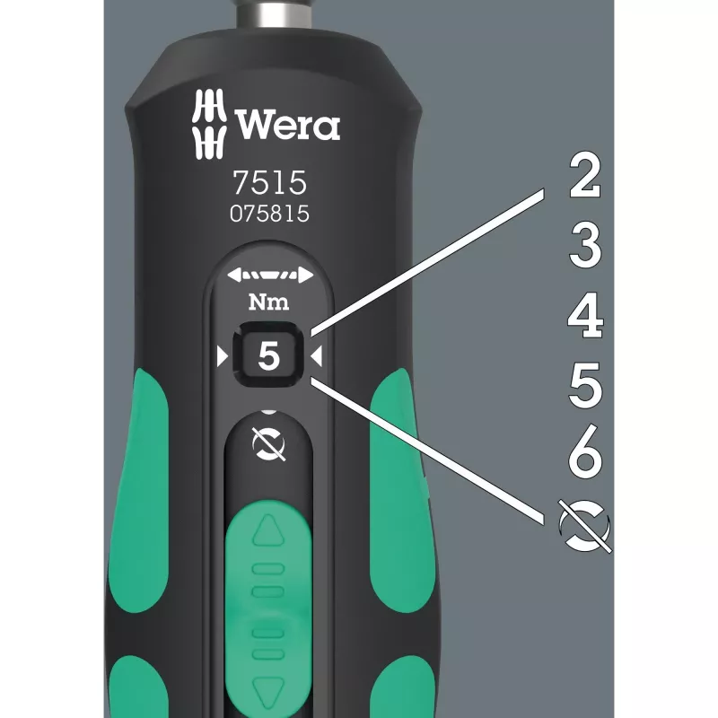 Wera 7515 Single sukimo momento atsuktuvas 60×150×35 mm