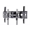 Edbak TR1 mobilus stovas ekranui 190,5 cm (75 inch) Juodas, Nerūdijantis plienas