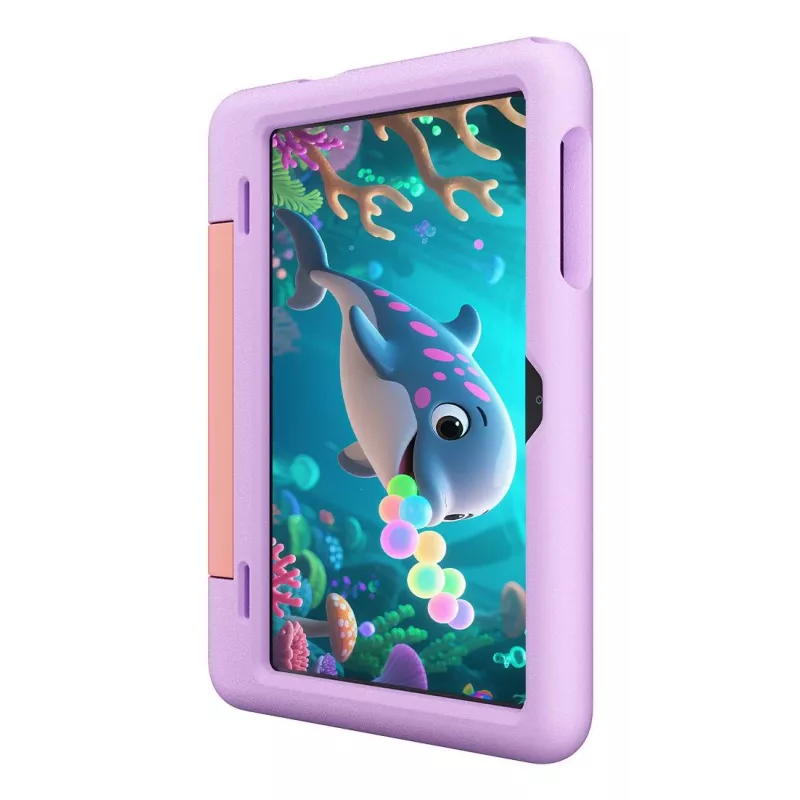Planšetinis kompiuteris BLACKVIEW Tab 20 Kids 10.1 inch 4/64GB, apsauginis dėklas, violetinė