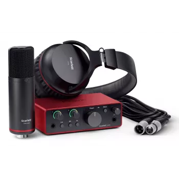 Focusrite Scarlett Solo Studio įrašų rinkinys