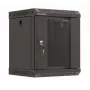 Sieninis stelažas Lanberg WF11-3306-10B 6U juodas 30 kg talpa