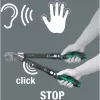 Wera Click-Torque X 7 sukimo veržliaraktis su juodai-žalia rankena, kvadratinis 14x18 mm