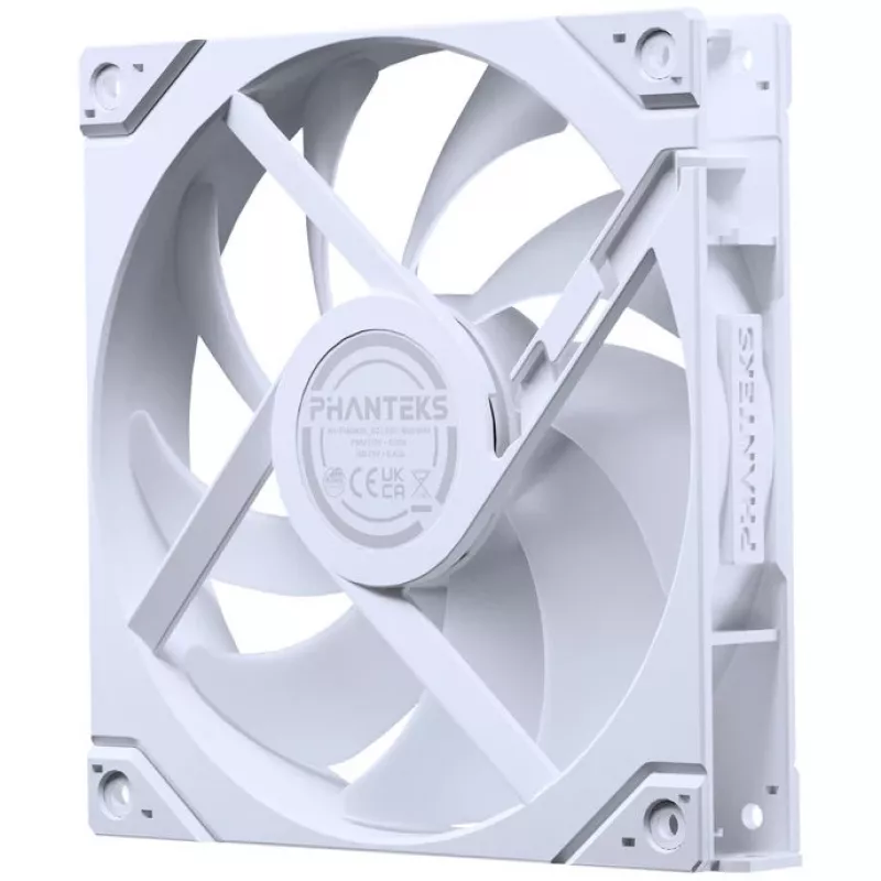 Phanteks M25 Gen2 140mm PWM D-RGB Reverse Blade korpuso ventiliatorius - Baltas