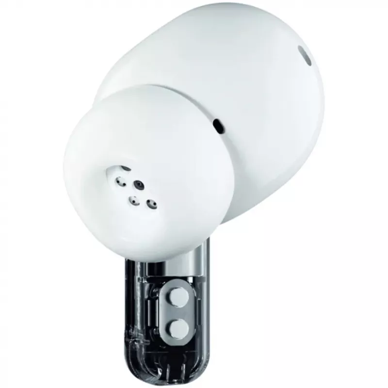 Ausinės Nothing Ear True Wireless Stereo, skaidriai baltos