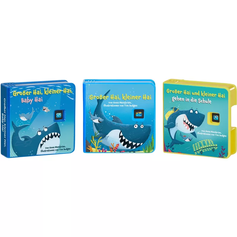 Little Tikes Story Dream Machine garso knygelė Big Shark Little Shark Collection