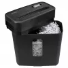 Popieriaus smulkintuvas SAVIO ND-01, kryžminis pjovimas 4 x 32 mm, 11 L krepšelis, 230 W, juodas, 72 dB