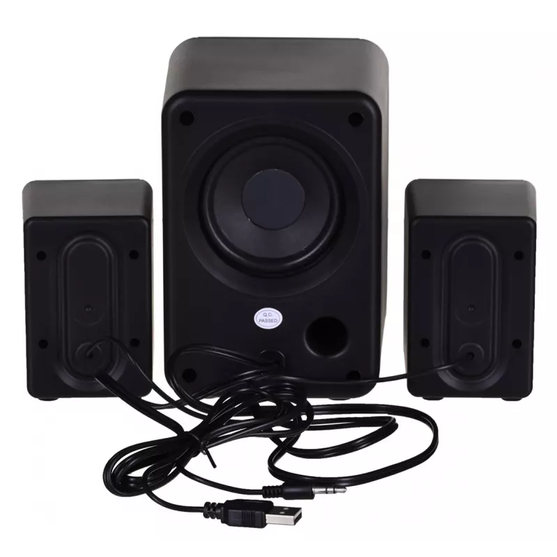 Garsiakalbis DEFENDER V11 11 W laidinis 2.1 stalinis palydovas, USB 5 V, juodas