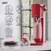 Soda Maker SodaStream Art Mandarin Red 1L butelis gazuotam vandeniui