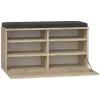 Uždaras batų organizatorius Top e Shop RIVA SZAFKA SONOMA ąžuolo spalvos, 850×460 mm, 16 mm medžio drožlių plokštė
