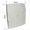 Kryptinė antena ALLNET ANT-58-1T1R-PATCH-385, 5 GHz, 19 dBi