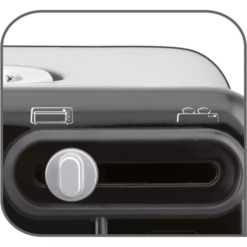 Skrudintuvas Tefal TL6008 2 griežinėliai 1300 W Aliuminis Juodas