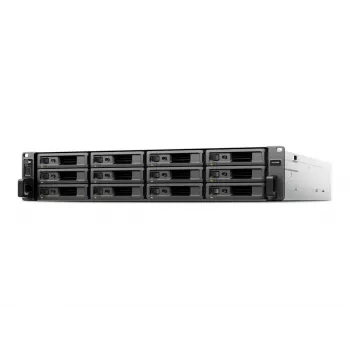 Synology RX1225RP 19 colių 12 lizdų stelažinis NAS plėtinio įrenginys, suderinamas su Synology sistemomis