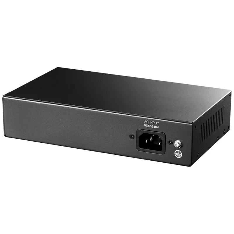 Tinklo jungiklis Cudy FS1006P Fast Ethernet 6 prievadų (4 PoE, 1 PoE+) 10/100 Mbps, 1,2 Gbit/s pralaidumas, metalinis korpusas, montavimas ant stovo/sienos