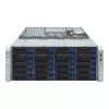 4U stelažinis serveris GIGABYTE S453-S70-AAV1 — du LGA4677 lizdai, DDR5, 16 DIMM, 38x 2,5 colio / M.2, 1600W perteklinis maitinimo šaltinis (80 PLUS Titanium)