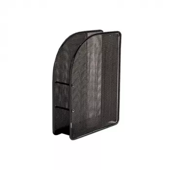 Vertikalus padėklas Forpus, 7 cm, juodas, perforuotas metalas 1003-012