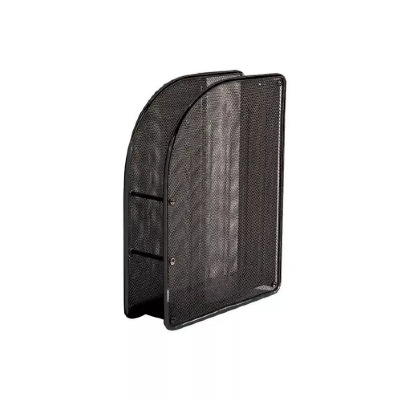 Vertikalus padėklas Forpus, 7 cm, juodas, perforuotas metalas 1003-012