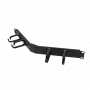 LogiLink 48,30 cm (19 inch) kabelių tvarkyklė 1U, kampinė - juoda, RAL 9005