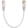Tinklo kabelis Rutenbeck 23510201 Pilka 0,35 m Cat5e S/FTP