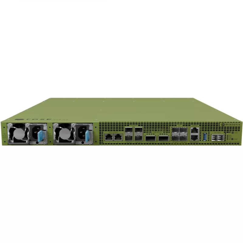 Switch MikroTik RDS2216-2XG-4S+4XS-2XQ – 16 prievadų 10G switch su SFP+/SFP28 ir QSFP+