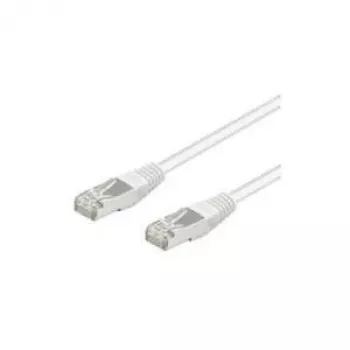 Wentronic Goobay CAT 5e Patch Laidas, F/UTP, Baltas, 15 m - CCA Vario Mišinys (93493)