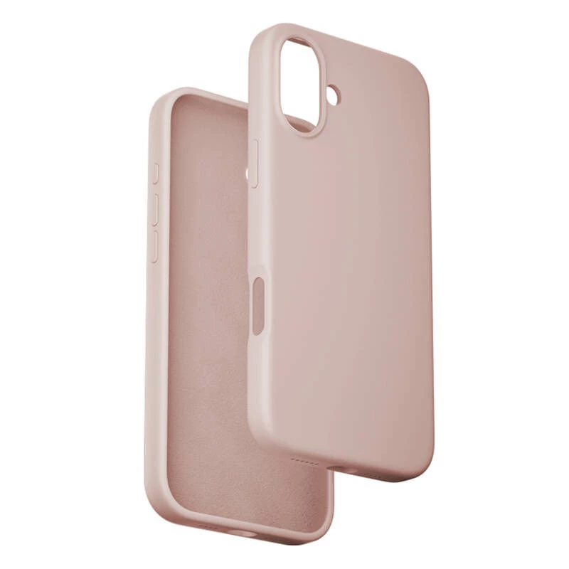 Dėklas Vention KUHP0-20 iPhone 16 Plus MagSafe – rožinis silikoninis apsauginis dėklas