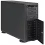 Supermicro SC743 AC-668B - pilnas bokštas - 4U - išplėstinis ATX - SATA/SAS - karštas keitimas 668 W - juoda - USB