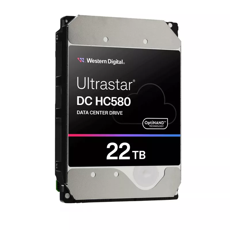 Kietasis diskas Western Digital 22 TB 3,5 colio Serial ATA Ultrastar DC HC580