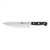 Peilių rinkinys ZWILLING Gourmet 3 vnt. – grūdinti plieno ašmenys 10/16/20 cm, juodos plastikinės rankenos, tinka plauti indaplovėje