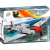 Konstrukcinis žaislas Top Gun Maverick P51D Mustang, mastelis 1:32, COBI