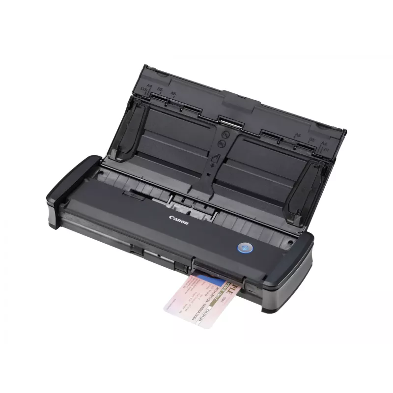 Canon imageFORMULA P-215II nešiojamasis dokumentų skaitytuvas, 216 x 1000 mm, 600 x 600 DPI, 24 bit, lakštinis, juodas, pilkas, CMOS CIS